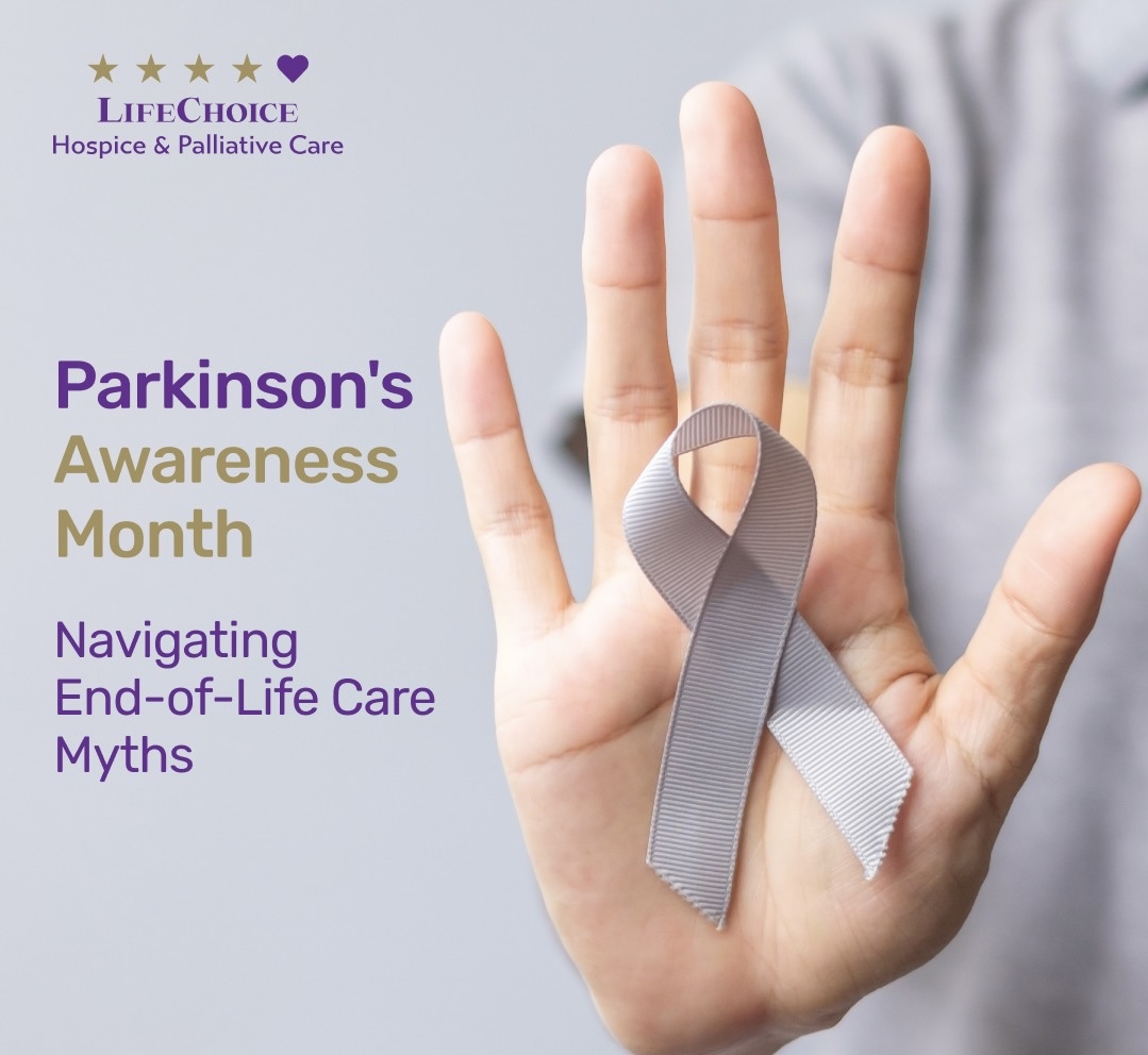 April is Parkinson's Awareness Month.Supporting Those with Parkinson's Disease