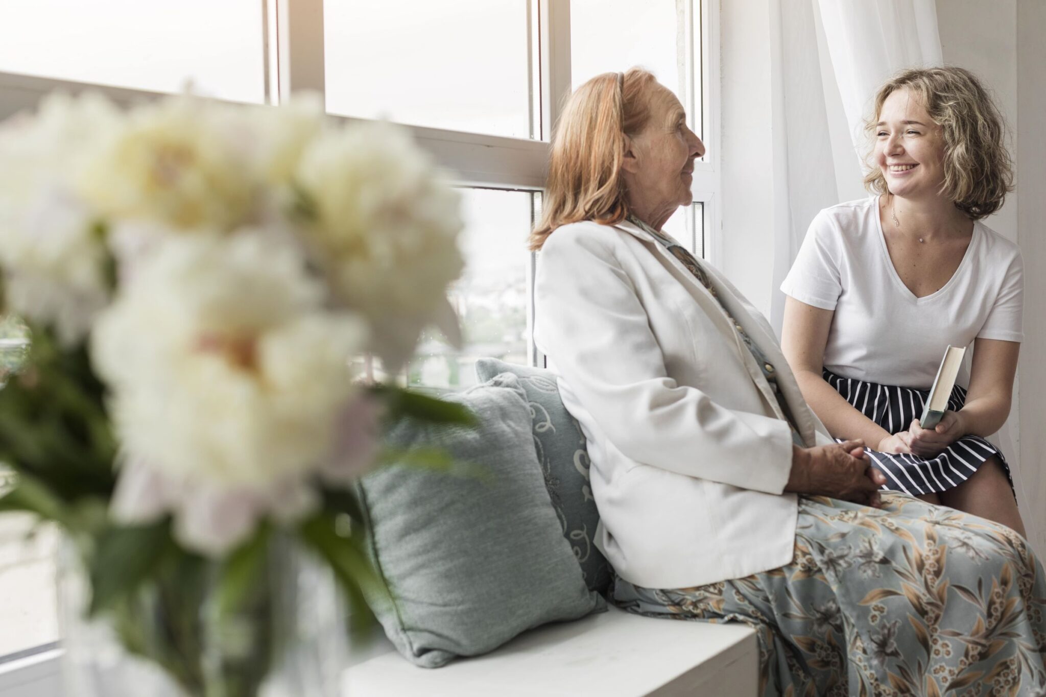 What are the four levels of hospice care?